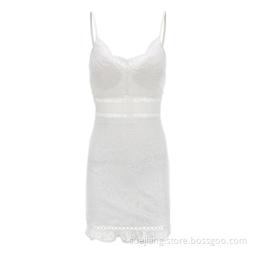 Out Braces Backless Seaside Dress Summer Tight Dress